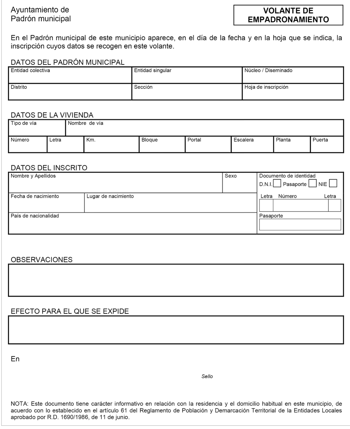 Register on the Padrón Before Residency or Not? Plus FAQS Citizens